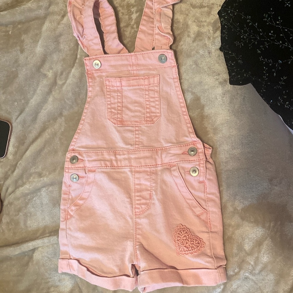 Toddlers Wonder Nation pink overal size 3T